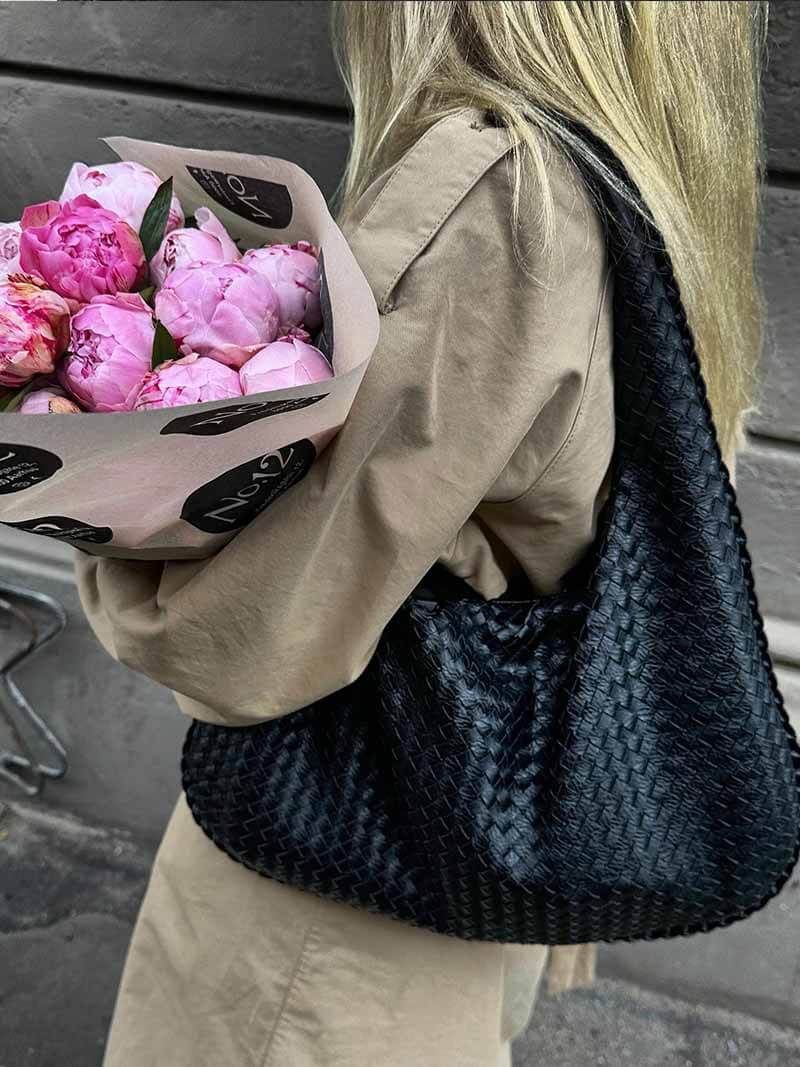 Jara | Elegante Basttasche Damen