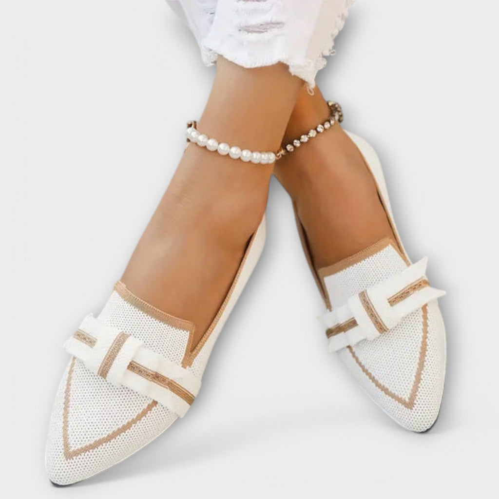 Freja | Eleganta geknotete Schuhe