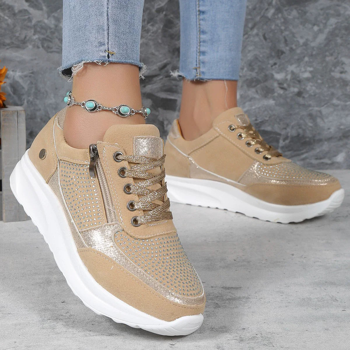 Lou | Damen Orthopädische Bequemschuhe