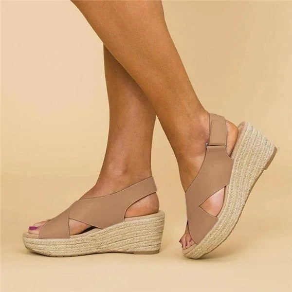 Isabelle | Damen Orthopädische Keilsandalen
