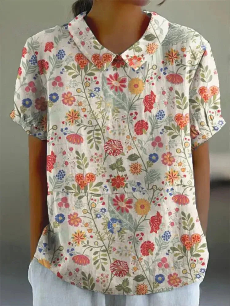 Elisa | Blumenprint Hemd
