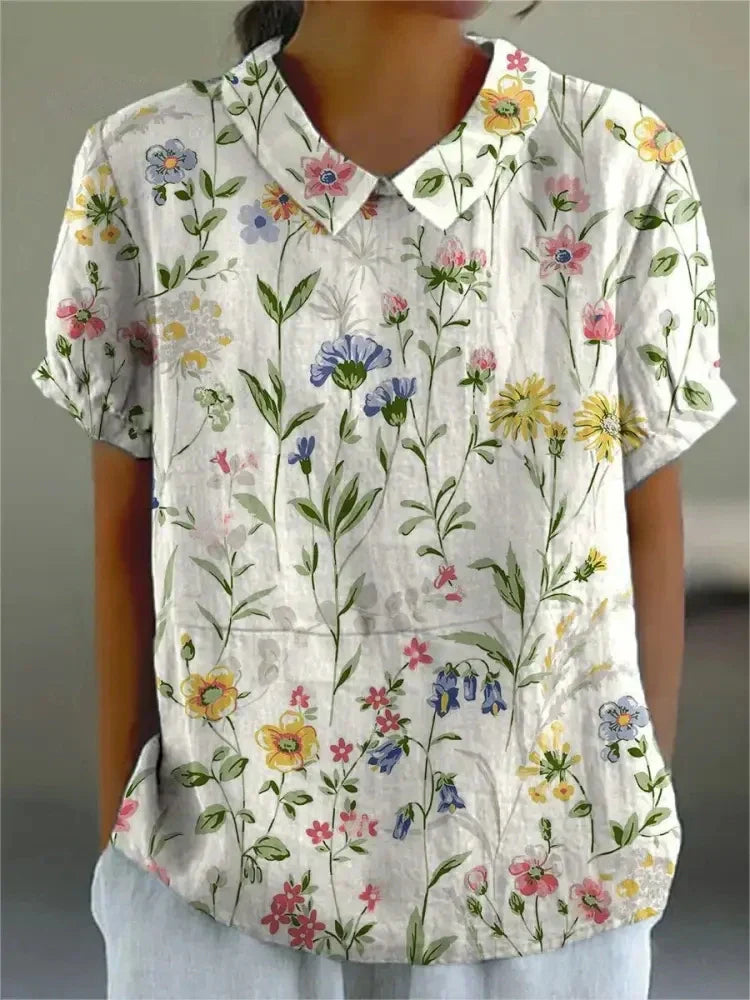 Elisa | Blumenprint Hemd