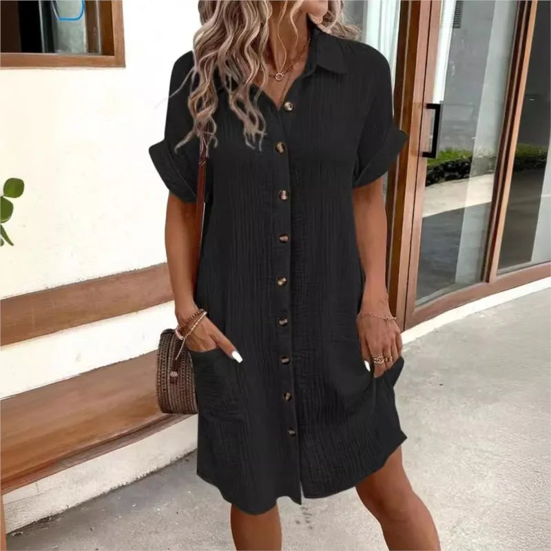 Fenja | Sommerkleid Mit Kragen