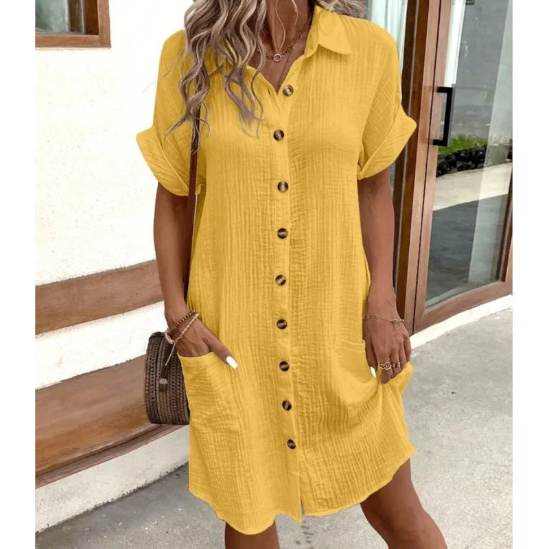 Fenja | Sommerkleid Mit Kragen