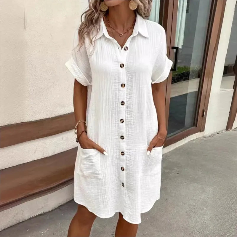 Fenja | Sommerkleid Mit Kragen