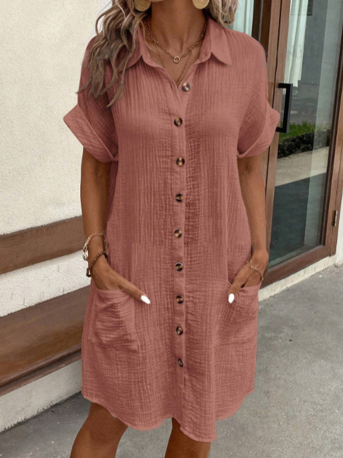 Fenja | Sommerkleid Mit Kragen