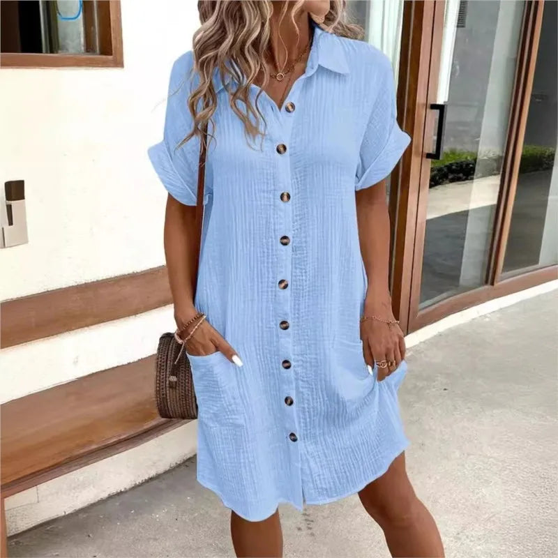 Fenja | Sommerkleid Mit Kragen