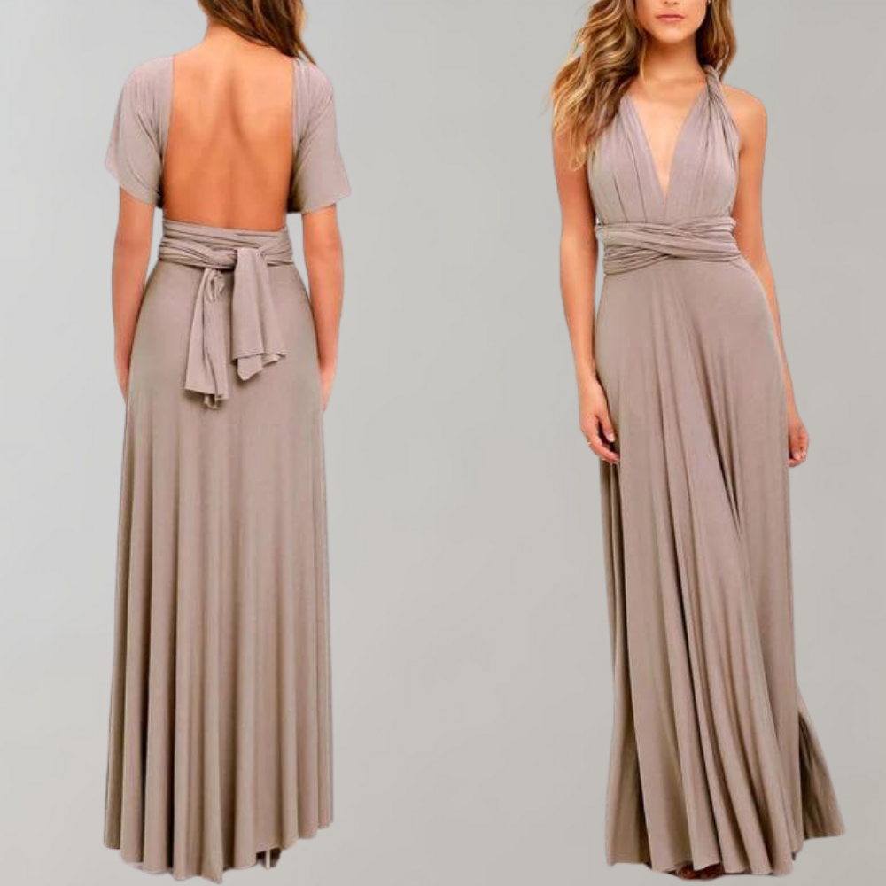 Tiana | Leichtes Wickelkleid Sommer